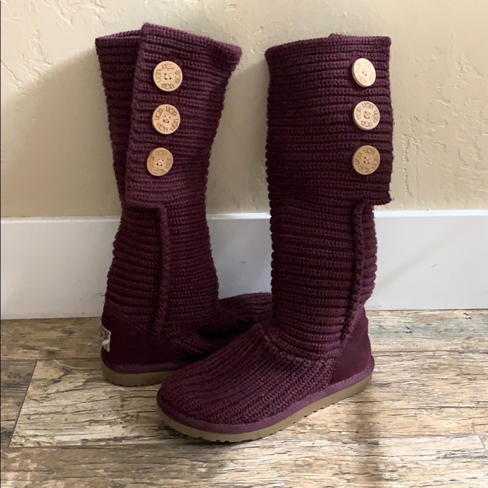 Knit Ugg boots